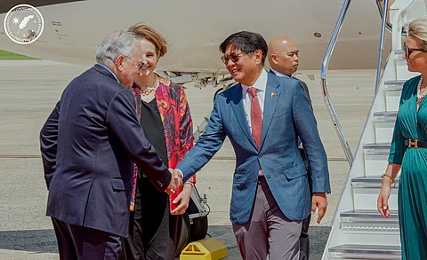 Marcos in US to boost economic, security ties