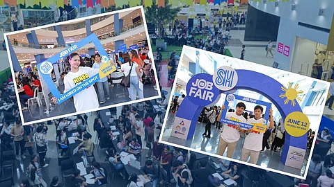 Job seekers explore career opportunities at the SM Supermalls Job Fair held in various locations nationwide this July.