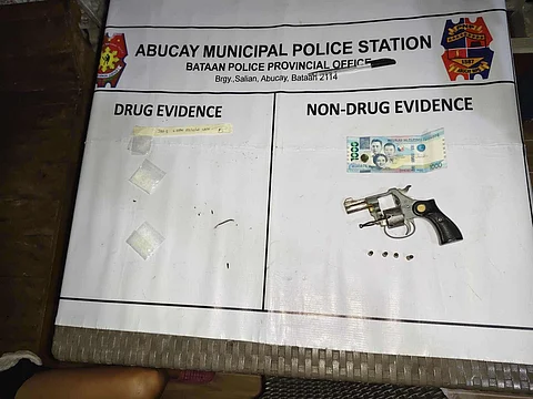 Bataan confiscates P1.4-M shabu, gun