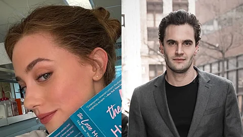 Lili Reinhart and Tom Bateman.
