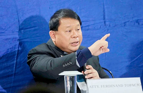 ATTY. Ferdinand Topacio.