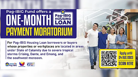 Pag-IBIG offers housing payment relief to disaster-hit members