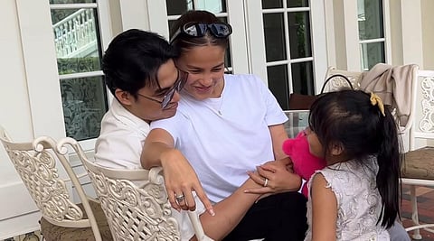 MCLISSE in their happy moments as family