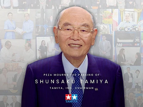PEZA honors Tamiya chief for boosting Phl jobs