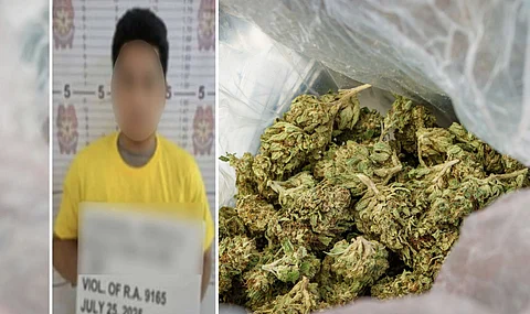 AUTHORITIES seized P750,000 worth of marijuana products during a buy-bust operation in Mabalacat City, Pampanga.