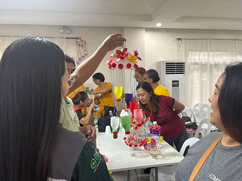 Women from Mariveles, Bataan find livelihood opportunities through the ‘Waste to Material’ program under Project Saysay, an employee-led initiative of Aboitiz Power Corporation (AboitizPower) through GNPower Mariveles Energy Center and GNPower Dinginin.