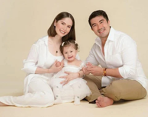 Luis Manzano, his wife Jessie Mendiola and daughter Rosie