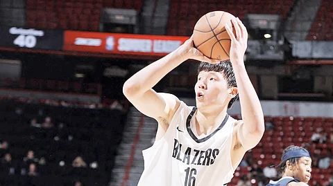 RISING star Yang Hansen will not be around when China competes in the FIBA Asia Cup in Jeddah, Saudi Arabia starting next week.