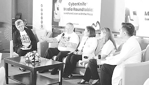 ASIAN Hospital CyberKnife S7 media launch.