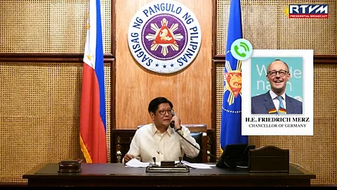 PRESIDENT Ferdinand Marcos Jr., on Thursday, spoke on the phone with German Chancellor Friedrich Merz.
The two leaders tackled the further exploration of matters related to defense, economy, and jobs creation.