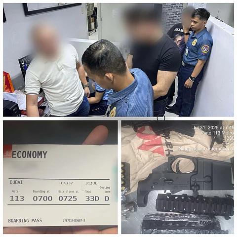AIRPORT Police arrested a 50=year-old Israeli national for illegal possesion of firearms.