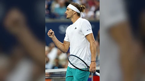 ALEXANDER Zverev secures his 500th ATP victory following a 6-7 (5/7), 6-3, 6-2 triumph over Matteo Arnaldi in the third round of the Toronto Masters.