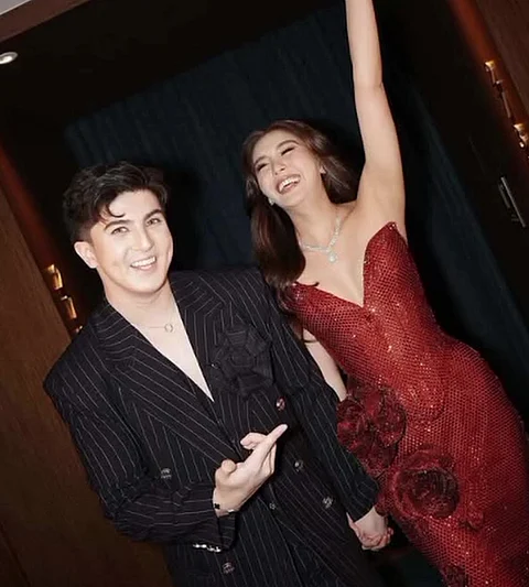 Ahley Ortega and Mavy Legaspi