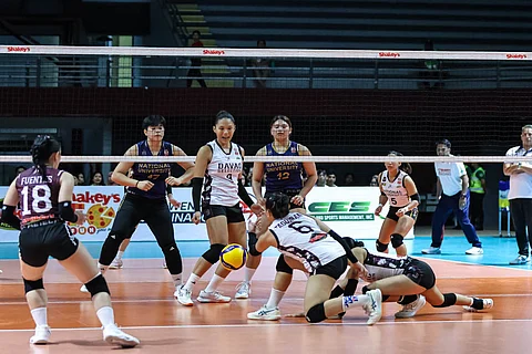 NU wins its second game in straight sets at the expense of Davao Selection in the 2025 SSL National Invitationals Davao Leg.