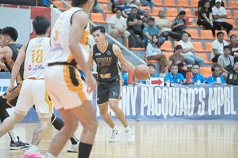 ALLYN Bulanadi shines, powering Pangasinan to a 92-77 win over Quezon City in the MPBL 2025 Season on Saturday at the Villar Coliseum in Las Piñas City.