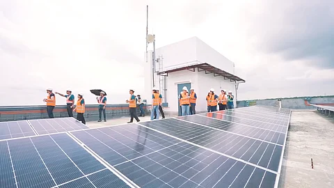 THE solar panels on the roof of Unilever Philippines’ Cavite factory can generate 1,847-megawatt-hours annually.