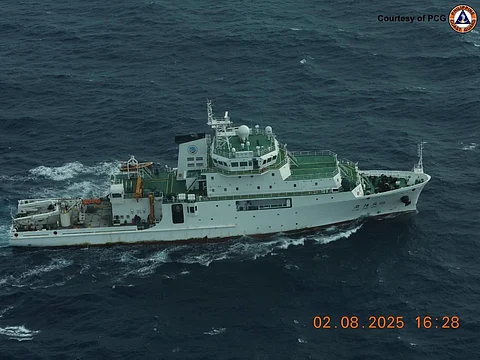 Chinese research vessel spotted Off Sta. Ana, Cagayan