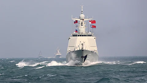 China, Russia hold joint drills
