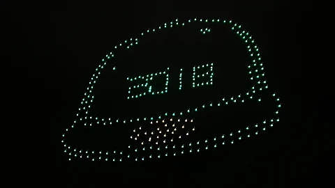 DreamSky drone show.