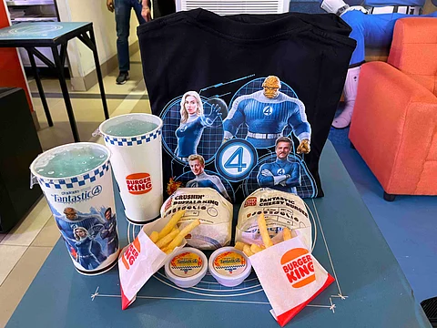 Burger King and Marvel Studio's limited edition lineup