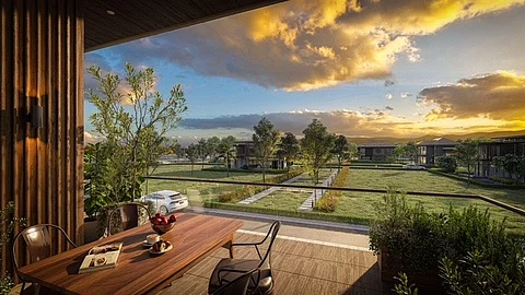 Urban growth meets the peace and space of suburban living.