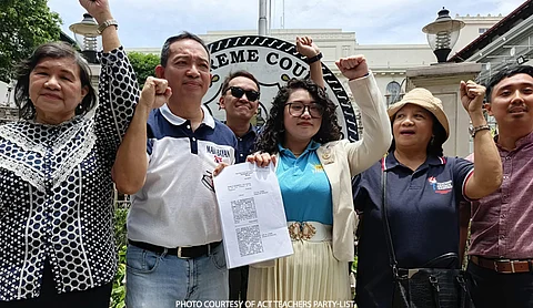 Makabayan bloc and other mass organizations filed motion before SC urging it to reverse it's ruling on VP Sara impeachment case
