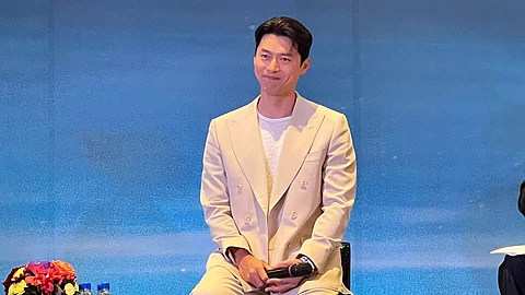 South Korean actor Hyun Bin is in the Philippines for his first fan meeting.