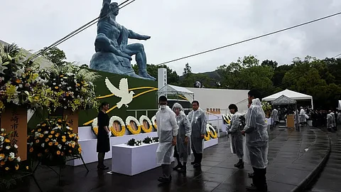 Nagasaki church bells ring again after atomic bombing