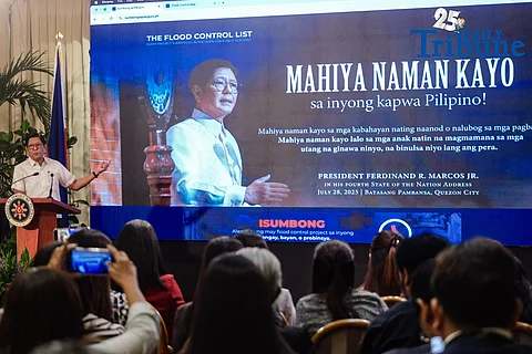 PRESIDENT Ferdinand Marcos Jr. on Monday, launched the website where members of the public can track the progress of flood control projects. Through this, the public can also file complaints which the President himself will read.