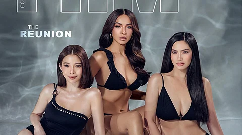 Maui Taylor, Aubrey Miles and Diana Zubiri.