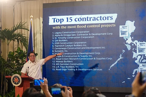 PBBM 911 President Ferdinand Marcos Jr. launched sumbongsapangulo.ph, a public website listing DPWH flood control projects nationwide. It encourages citizens to provide feedback and report irregularities directly to the Office of the President.