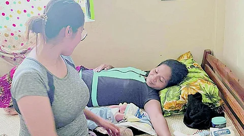 Safe childbirth is now possible in the remote rural health center of Barangay Caponayan, Cuyo Islands in Palawan after it was energized using solar power by OMF’s Rural Health Center Electrification Program.