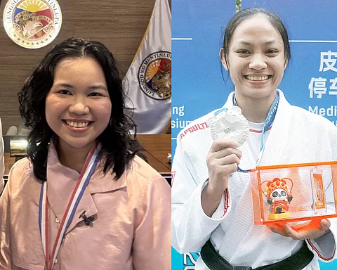 PATRICIA Isabel Soriano (left) tops May 2025 Chemical Engineers Licensure Examination, Kaila Napolis (right) earns silver at The World Games jiu-jitsu competition in China.
