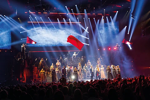 'Les Misérables' ensemble.