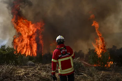 European heatwave sets records, sparks wildfires