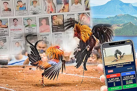 The e-sabong that has been banned in the Philippines.