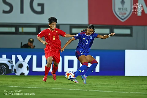 Myanmar forces draw, dethrones Filipinas