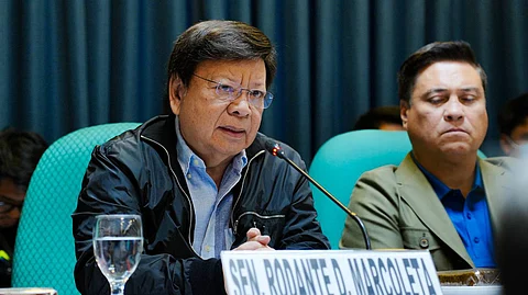 Senator Rodante Marcoleta (Photo from OS Marcoleta)