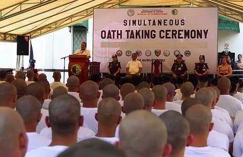 New BuCor personnel urged:
Uphold reforms