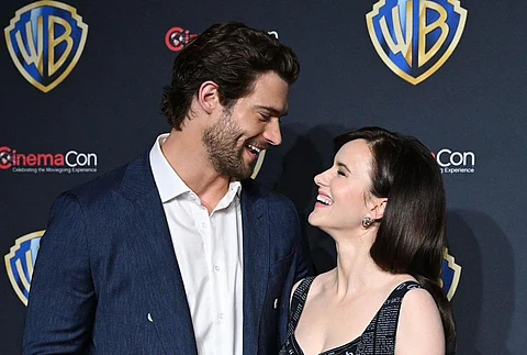 'Superman' stars David Corenswet and Rachel Brosnahan at CinemaCon, April 2025