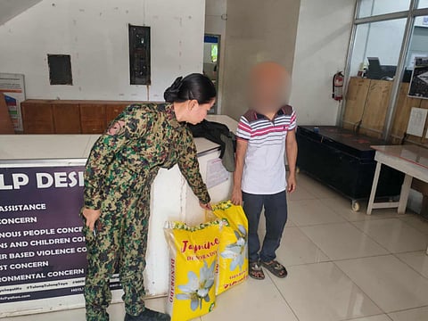 A former rebel surrendered to the Bataan police at the 2nd PMFC, Bataan PPO, Brgy. Lamao of this town on August 14, 2025