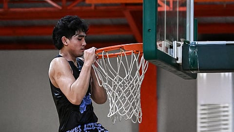 KIEFFER Alas doesn’t mind stepping out of his comfort zone in pursuit of basketball glory.