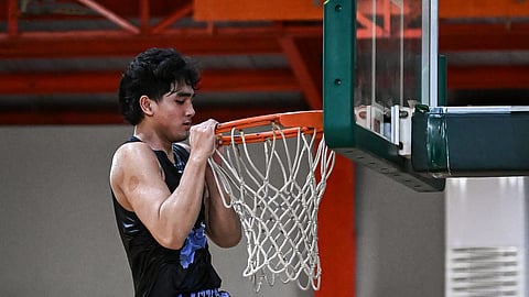 KIEFFER Alas doesn’t mind stepping out of his comfort zone in pursuit of basketball glory.