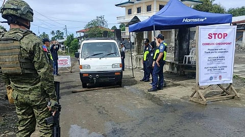 Members of the 64th Infantry Battalion conduct checkpoints in strategic areas within Lanao del Sur in connection with the upcoming Bangsamoro Autonomous Region in Muslim Mindanao parliamentary polls set in October. The checkpoints are conducted in partnership with the Philippine National Police and the Commission on Elections.