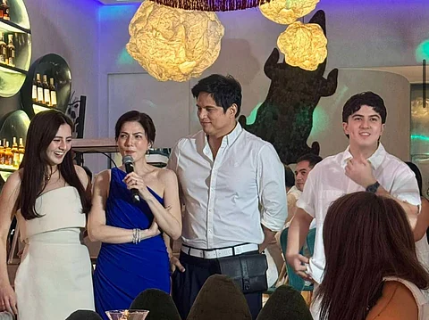 The Golden Girl Carmina Villaroel with her beautiful family