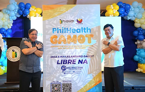 PhilHealth members can avail P20,000 worth of medicines under GAMOT