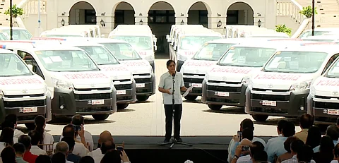 PRESIDENT Ferdinand Marcos Jr. is confident that his government will hit its target of providing each locality with a Patient Transport Vehicle (PTV) by the end of this year.