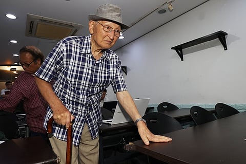 Elderly spies appeal North return