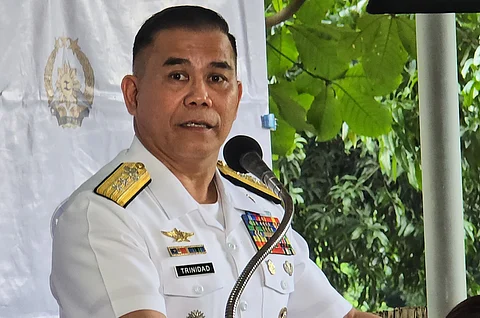 AFP spokesperson for the WPS, Rear Admiral Roy Vincent Trinidad