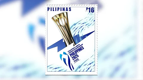 THE special commemorative stamp that the Philippine Postal Corporation unveiled in celebration of the country’s hosting of the FIVB Men’s Volleyball World Championship from 12 to 28 September.